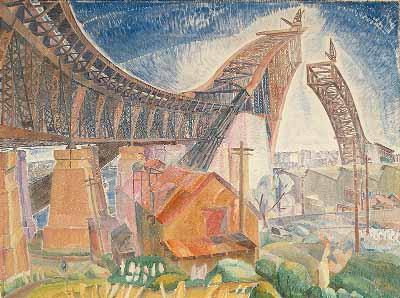 The Bridge in Curve, Walter Granville Smith